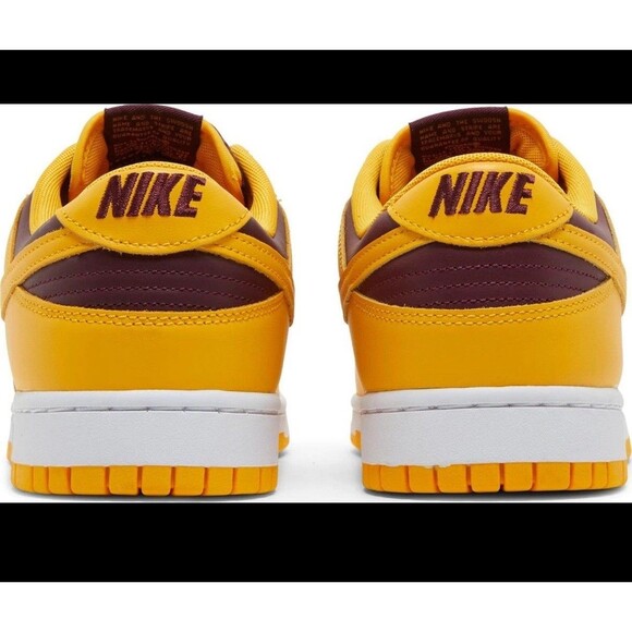 Mens Nike Dunk Low Retro \'Arizona State Size 10 [DD1391-702 Box missing top. main image 5